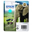Cartuccia inkjet alta capacità Elefante 24XL Epson ciano C13T24324012
