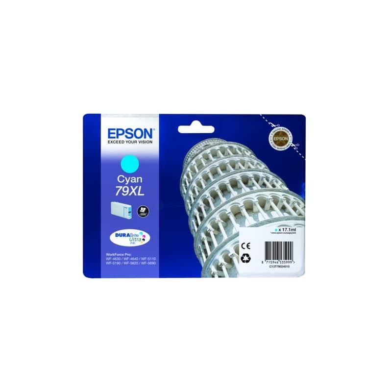 Cartuccia inkjet alta capacità blister RS 79XL Epson ciano C13T79024010