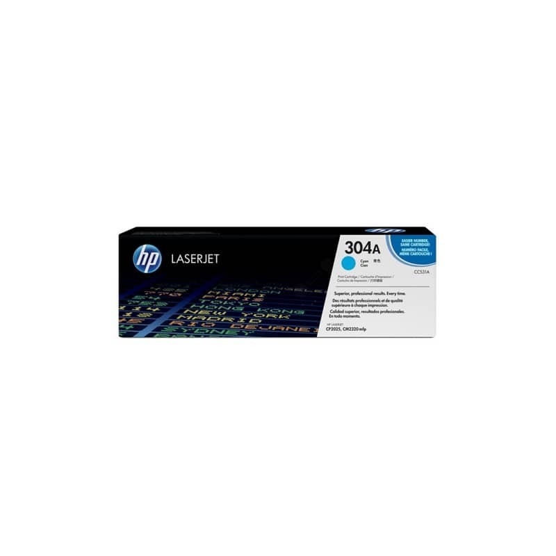 Toner 304A HP ciano  CC531A