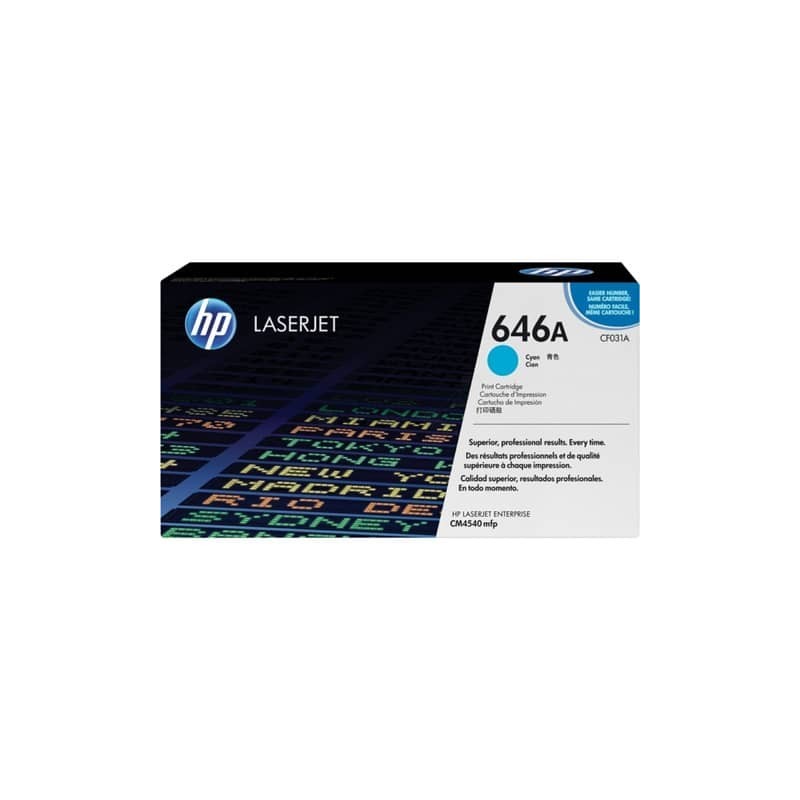 Toner 646A HP ciano  CF031A