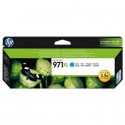 Cartuccia inkjet alta capacità 971XL HP ciano CN626AE