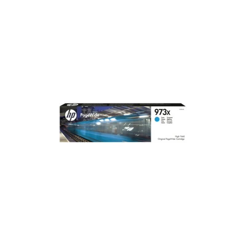 Cartuccia inkjet alta capacità 973X HP ciano F6T81AE