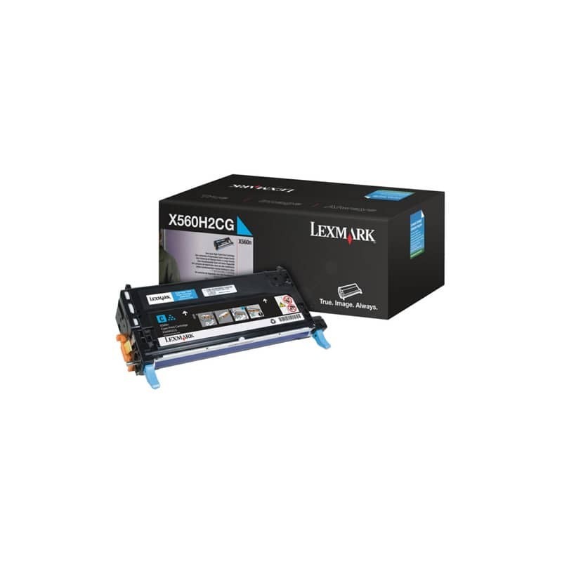 Toner alta resa Lexmark ciano  X560H2CG