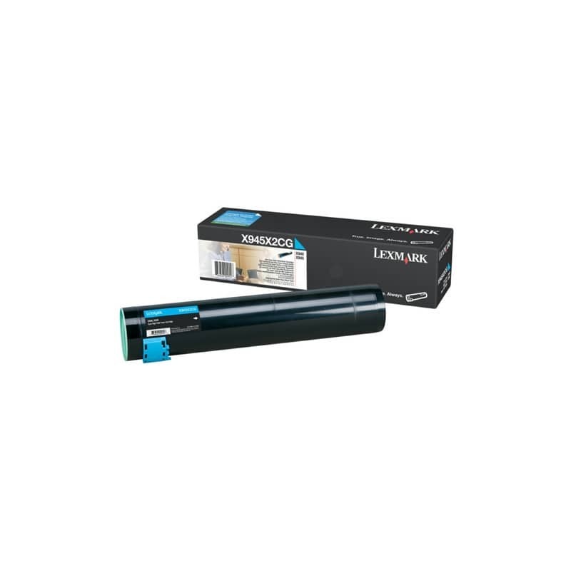 Toner alta resa Lexmark ciano  X945X2CG