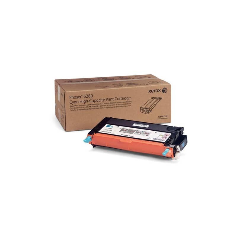 Toner alta capacità Xerox ciano  106R01392