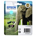 Cartuccia inkjet Elefante 24 Epson ciano chiaro C13T24254012