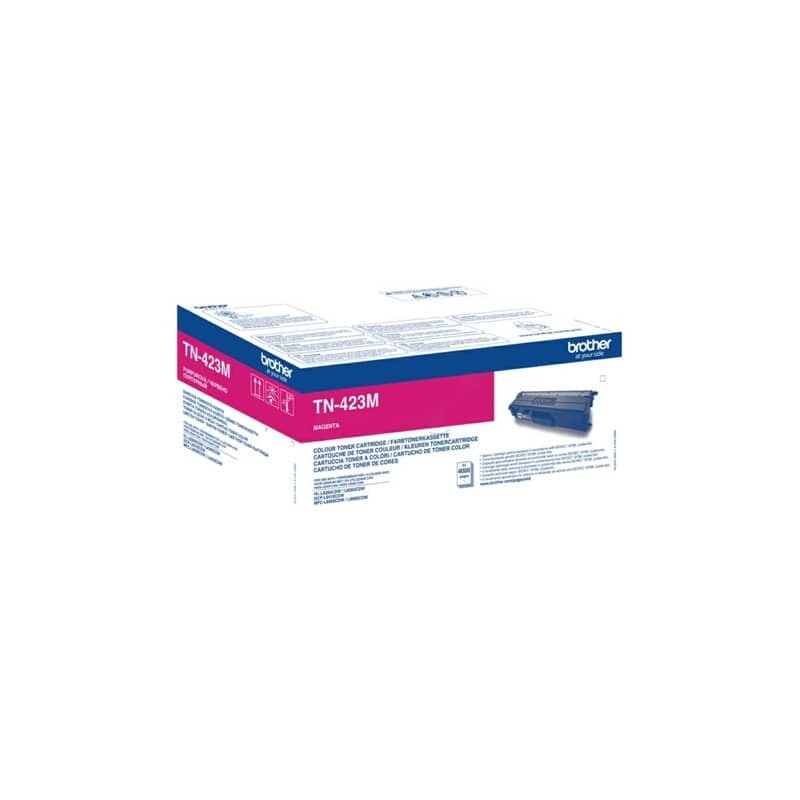 Toner alta resa Brother magenta  TN-423M