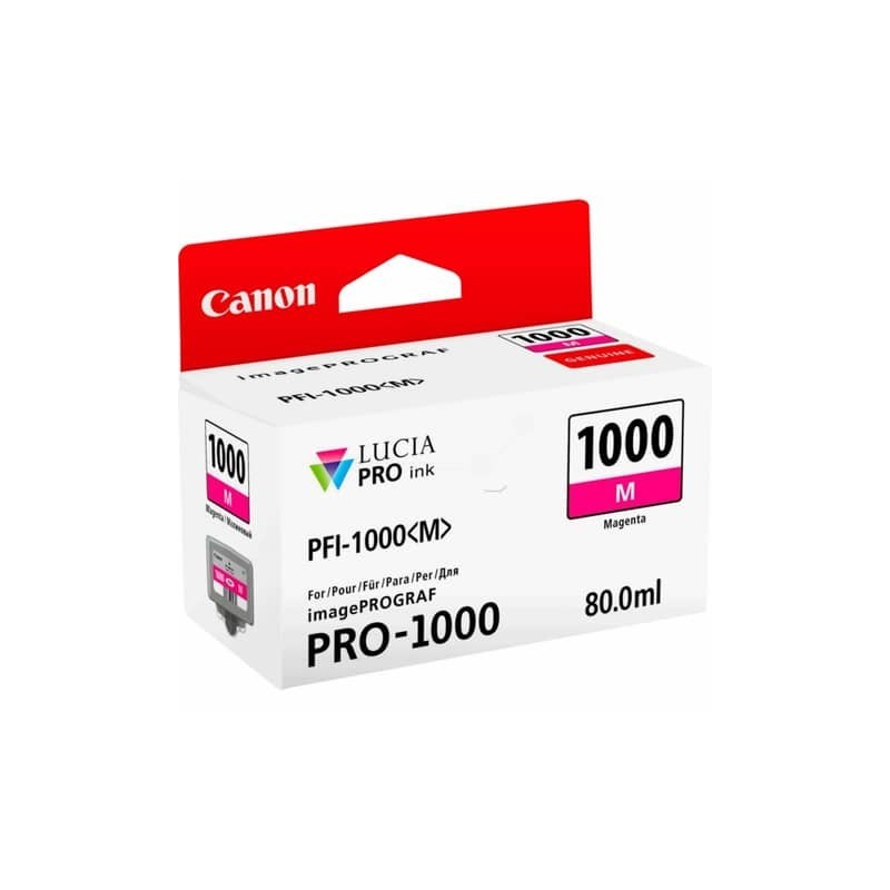 Cartuccia inkjet PFI-1000M Canon magenta  0548C001