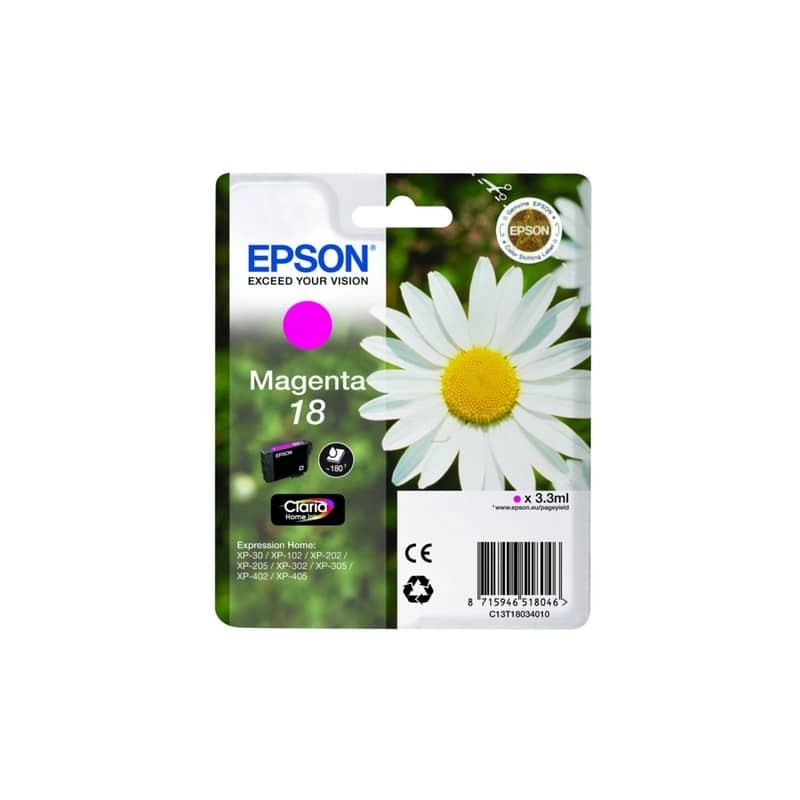 Cartuccia inkjet Margherite 18 Epson magenta C13T18034012
