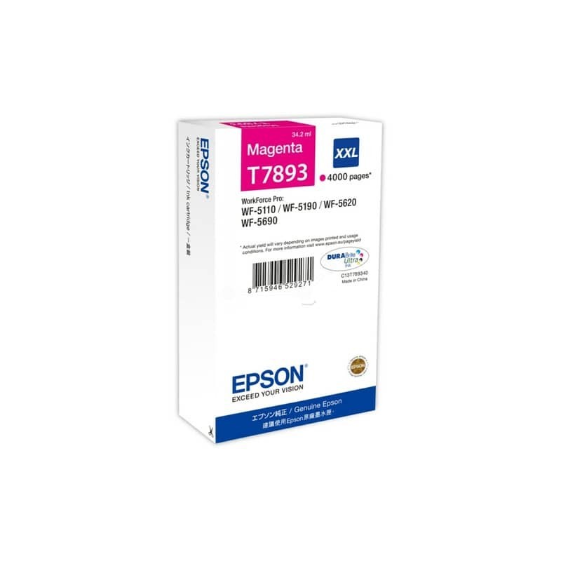 Cartuccia inkjet altissima resa T7893 - XXL Epson magenta C13T789340