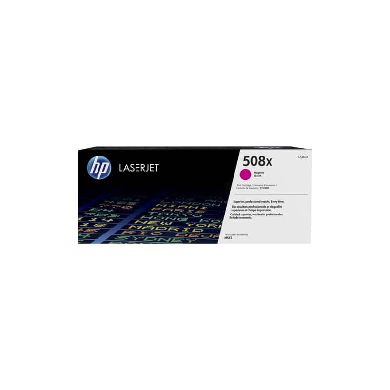 Toner alta capacità 508X HP magenta  CF363X