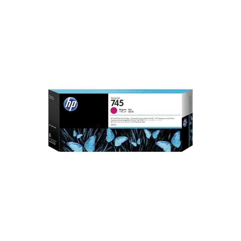 Cartuccia inkjet alta capacità 745 HP magenta F9K01A