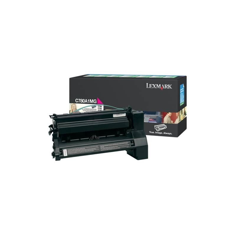 Toner return program Lexmark magenta  C780A1MG