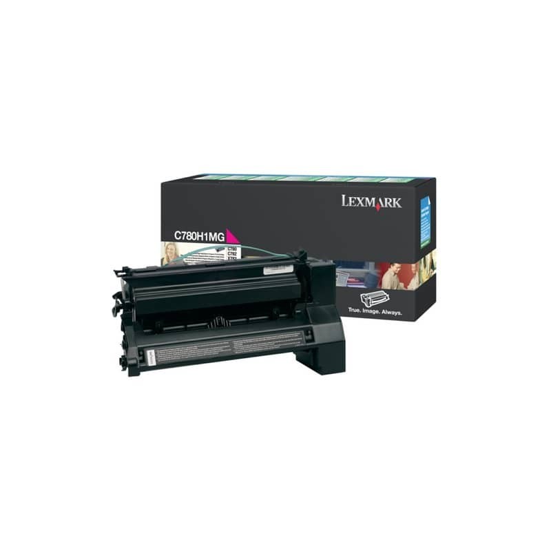Toner alta resa return program Lexmark magenta C780H1MG