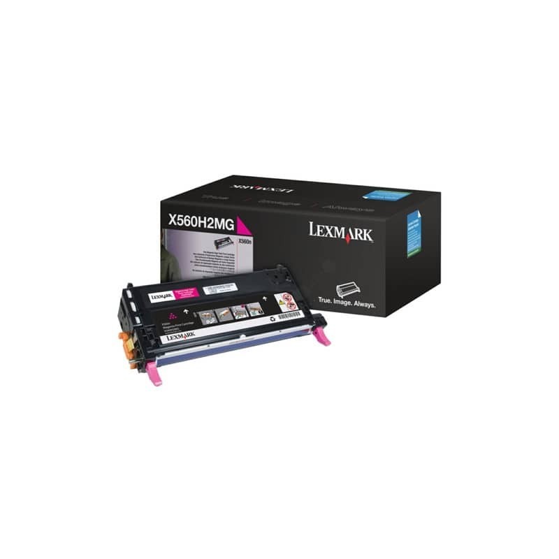 Toner alta resa Lexmark magenta  X560H2MG
