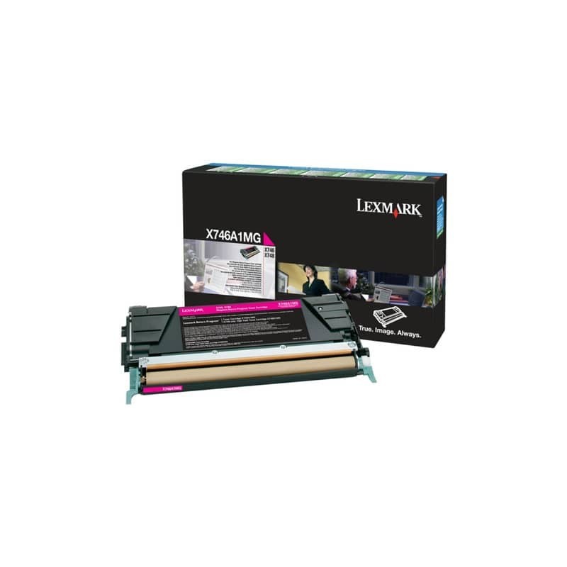 Toner return program X746, X748 Lexmark magenta X746A1MG