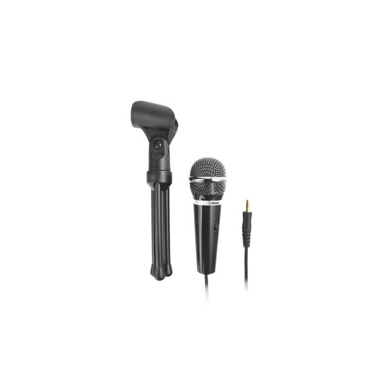 Microfono per PC con cavo da 2,5 m Trust Starzz nero 21671
