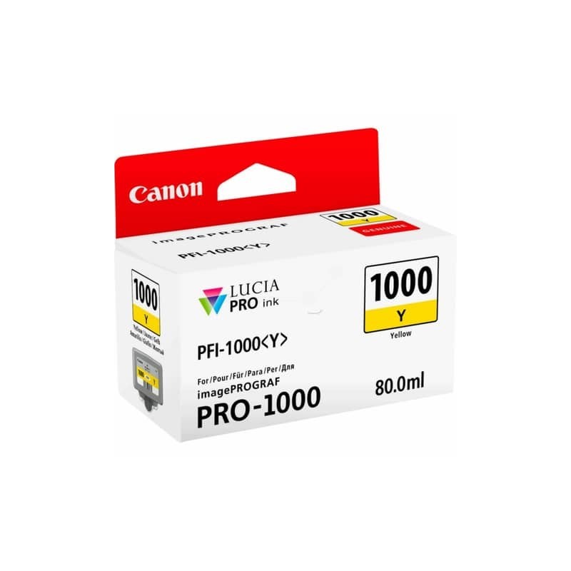 Cartuccia inkjet PFI-1000Y Canon giallo  0549C001