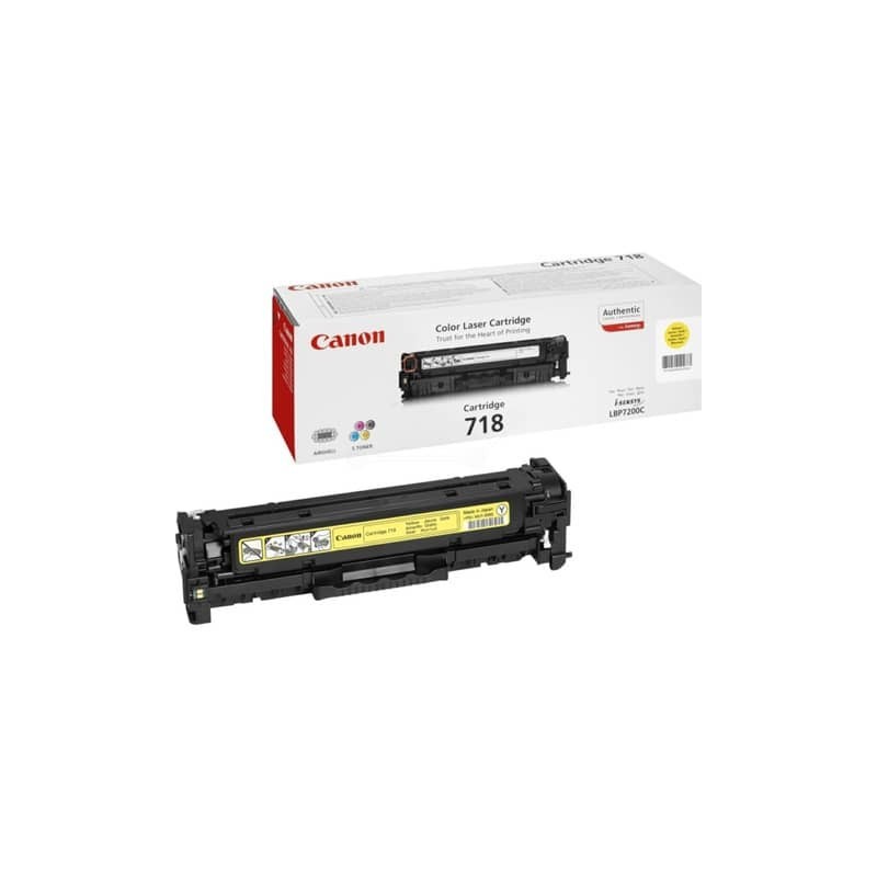 Toner CRG 718 Y Canon giallo  2659B002