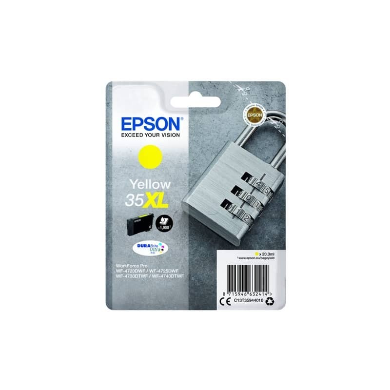 Cartuccia inkjet alta capacità Lucchetto 35XL Epson giallo C13T35944010