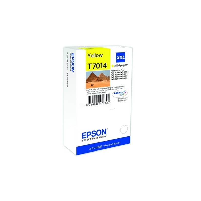 Cartuccia inkjet altissima resa ink pigmentato T7014 Epson giallo C13T70144010
