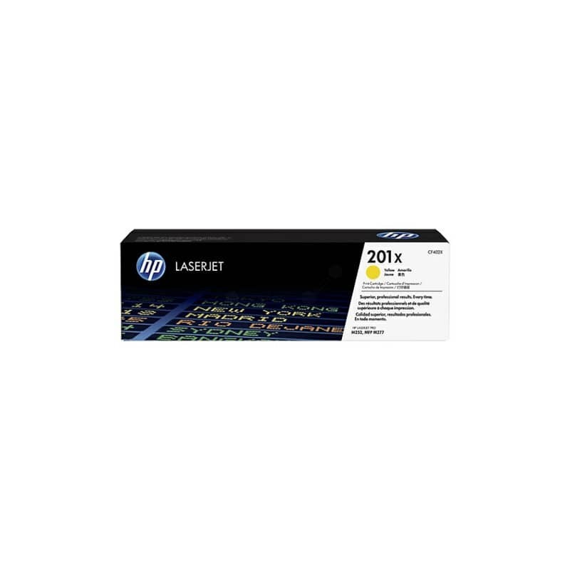 Toner alta capacità 201X HP giallo  CF402X