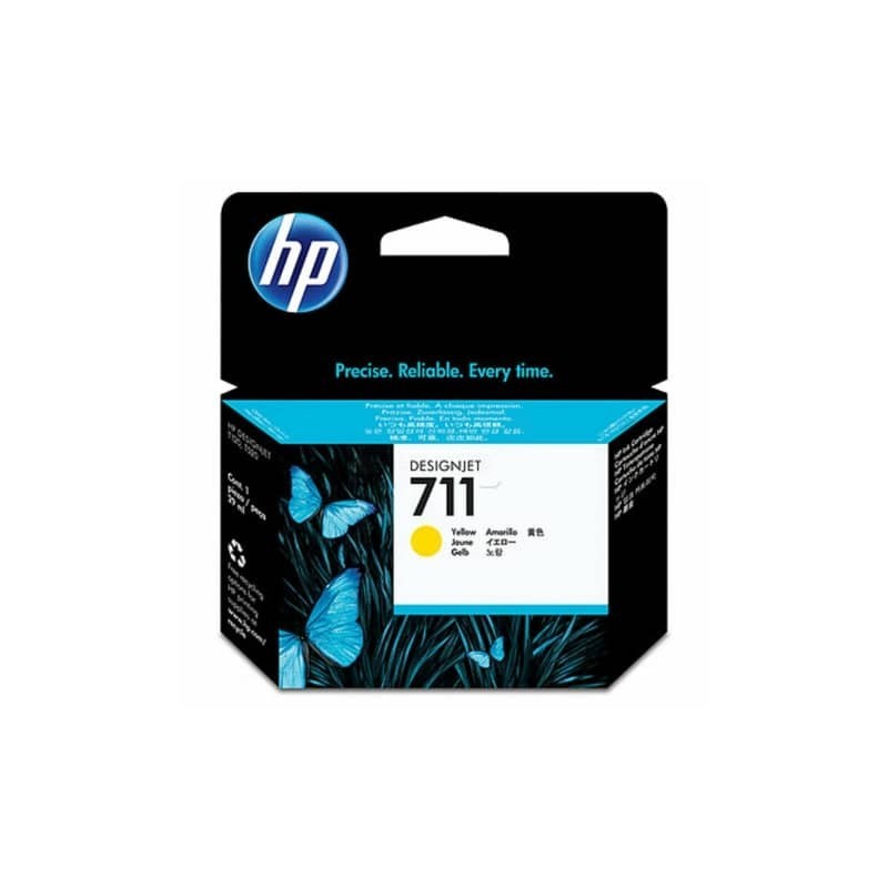 Cartuccia inkjet 711 HP giallo  CZ132A