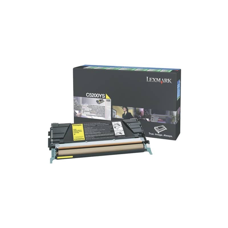 Toner return program Lexmark giallo  C5200YS