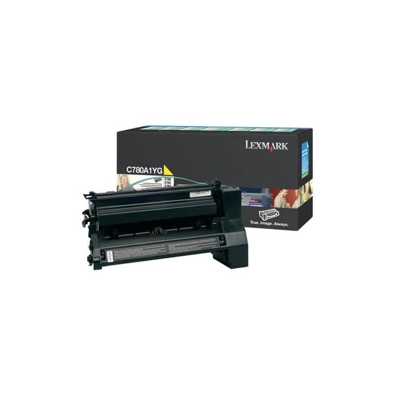 Toner return program Lexmark giallo  C780A1YG