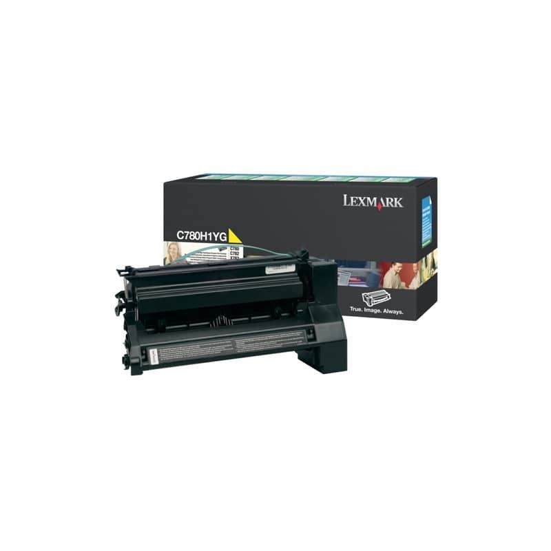 Toner alta resa return program Lexmark giallo C780H1YG