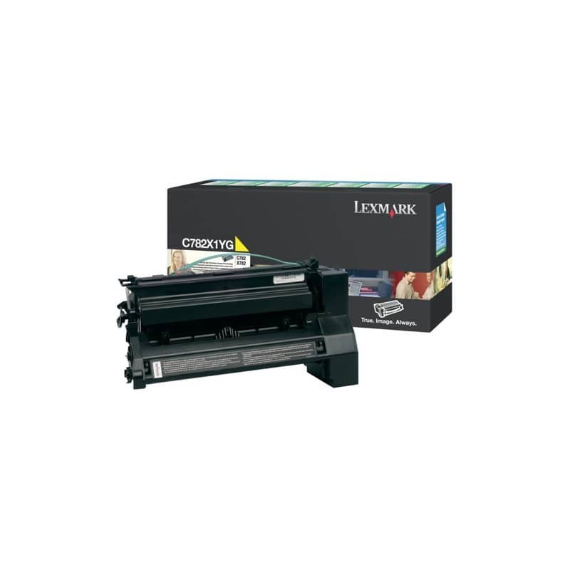Toner altissima resa return program Lexmark giallo C782X1YG