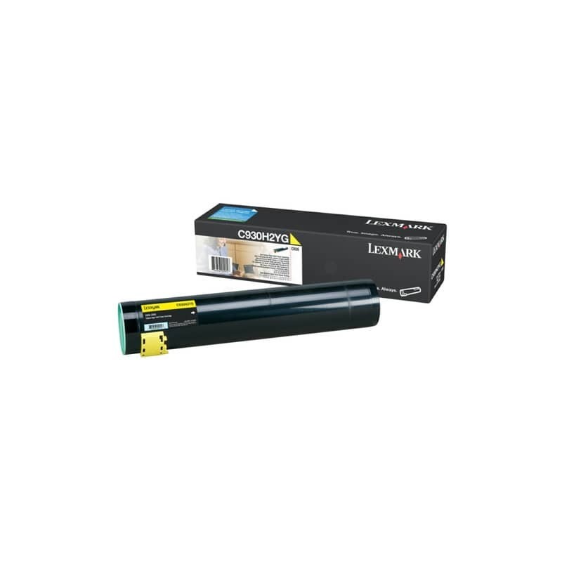 Toner alta resa Lexmark giallo  C930H2YG