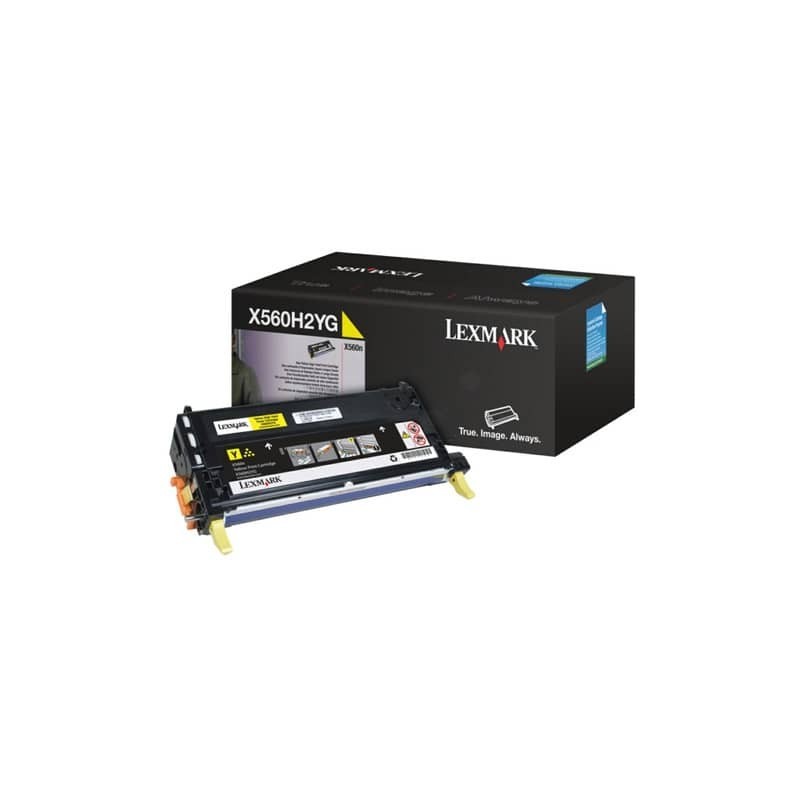 Toner alta resa Lexmark giallo  X560H2YG