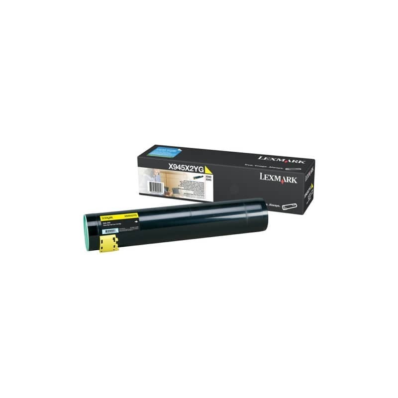 Toner alta resa Lexmark giallo  X945X2YG