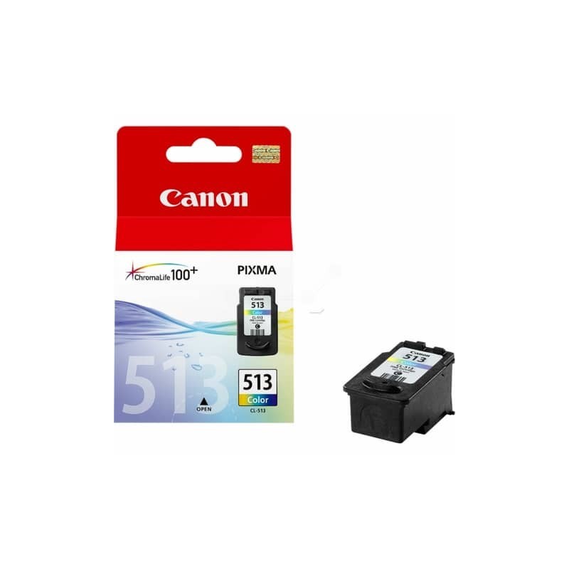 Cartuccia inkjet alta resa CL-513 Canon colore ciano, magenta, giallo 2971B001