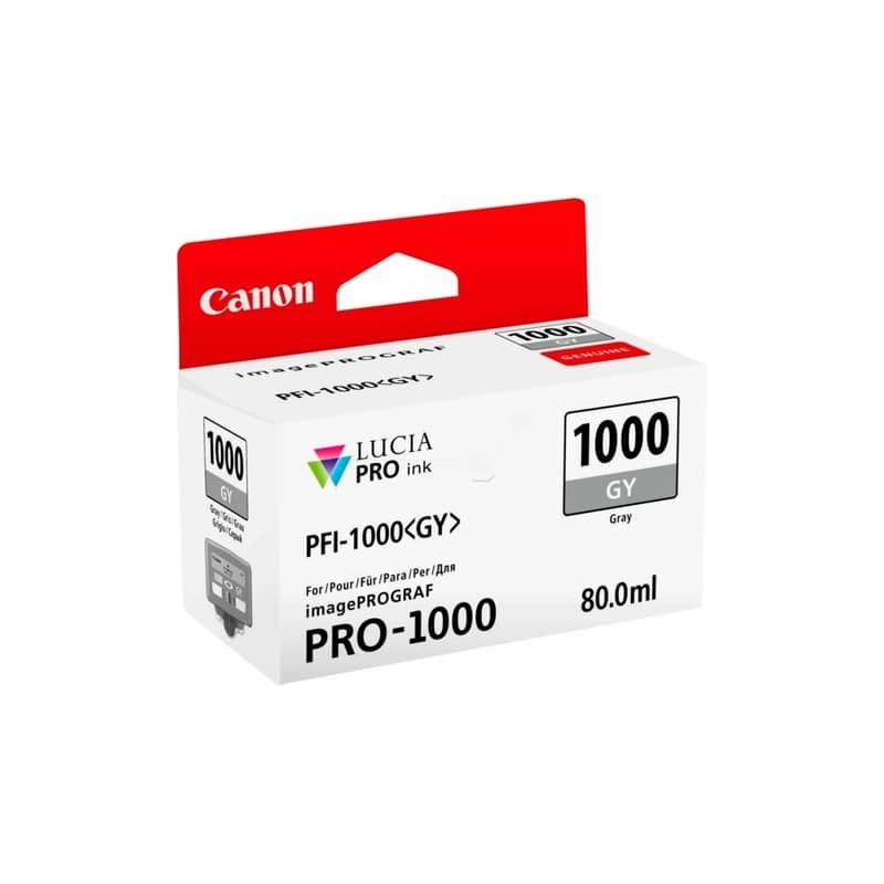 Cartuccia inkjet PFI-1000GY Canon grigio  0552C001