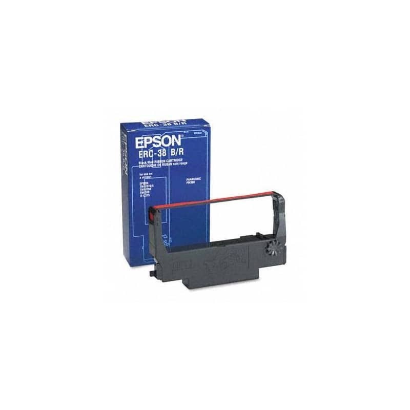 Nastro ERC-38BR Epson nero-rosso  C43S015376