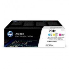 Toner 201X HP ciano+magenta+giallo  Conf. 3 - CF253XM
