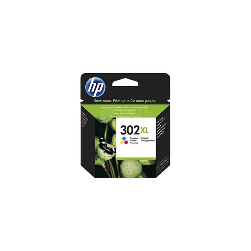 Cartuccia inkjet alta resa 302XL HP 3 colori F6U67AE