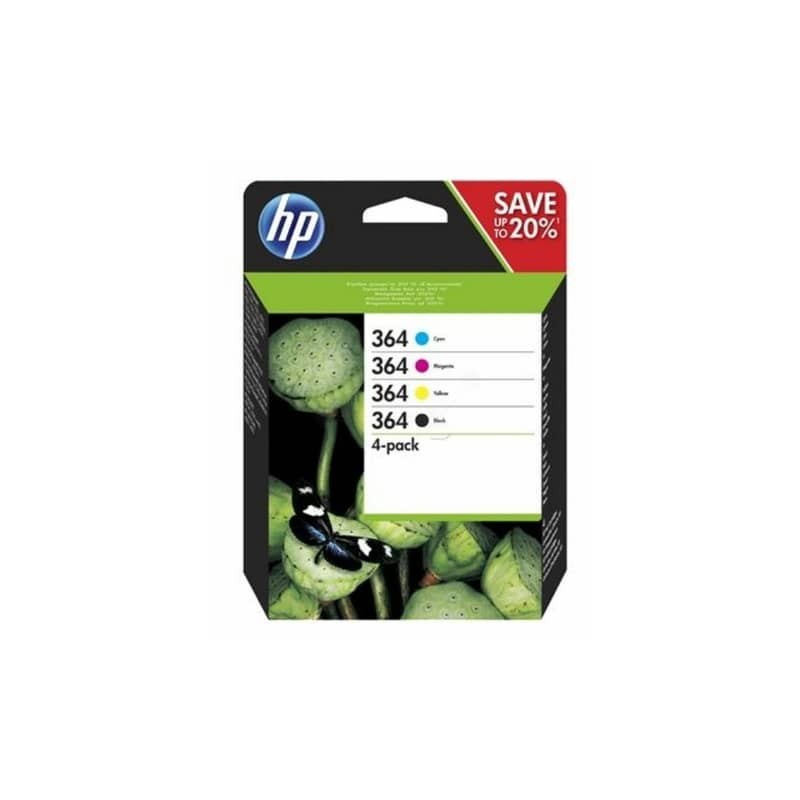 cartucce inkjet 364 HP nero+ciano+magenta+giallo Conf. 4 - N9J73AE