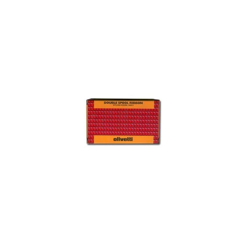 Nastro 2605/3NR Olivetti nero-rosso  80406