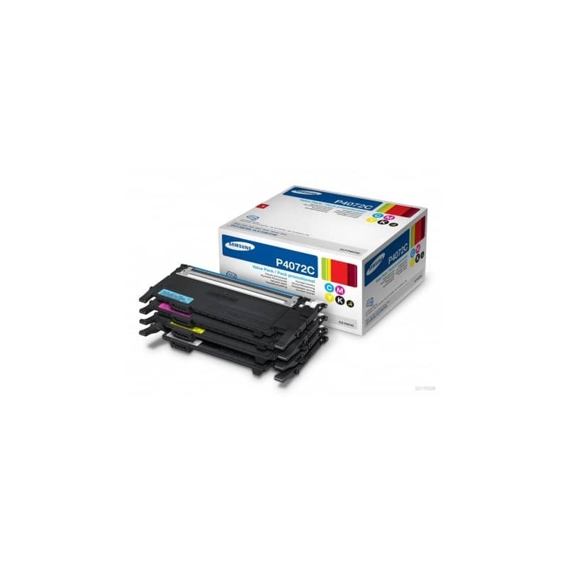 Toner CLT-P4072C Samsung ciano+magenta+giallo +nero Conf. 4 - SU382A