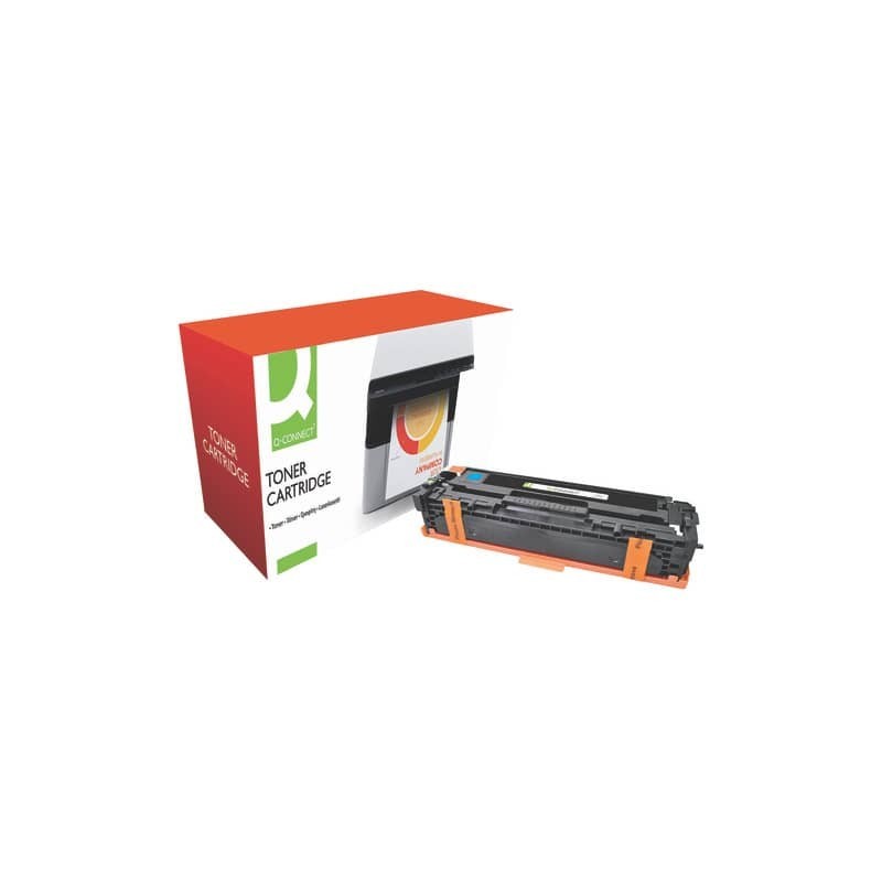 Toner Q-Connect rigenerato HP CB541A ciano - KF10822