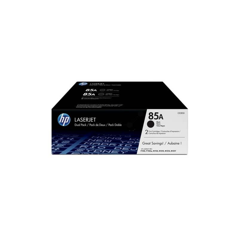 Toner 85A HP nero  Conf. 2 - CE285AD