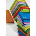 Cartella a 3 lembi con elastico piatto BREFIOCART NEW COLOR 25x35 cm dorso 7 cm verde chiaro - 0221307.VC (Conf.6)