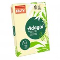 Carta colorata A3 Sylvamo Rey Adagio 80 g/m² giallo canarino 03 - Risma da 500 fogli - ADAGI080X660