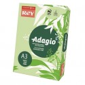 Carta colorata A3 Sylvamo Rey Adagio 80 g/m² verde 81 - Risma da 500 fogli - ADAGI080X683