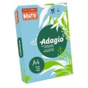 Carta colorata A4 Sylvamo Rey Adagio 80 g/m² blu tenue 48 - Risma da 500 fogli - ADAGI080X623