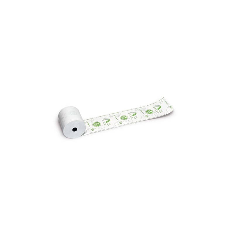 Rotoli registratore di cassa Rotolificio Pugliese Exclusive BPA FREE 57 mm x 60 m 48 g/m² - f. 12 mm conf. 10 pz NBA5760TK