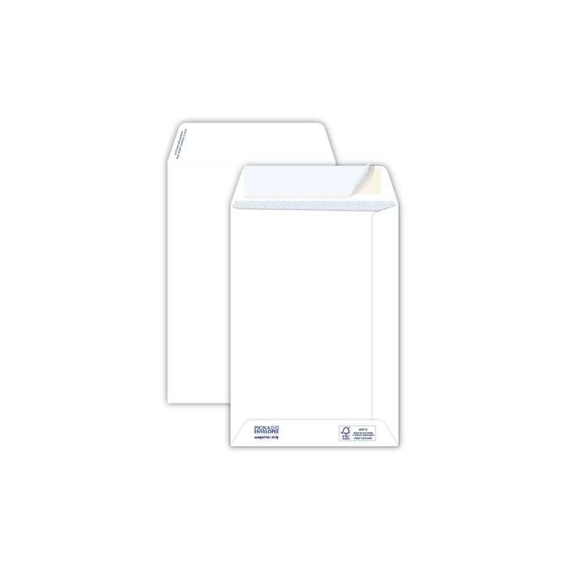 Buste a sacco bianche autoad. removibili Pigna Envelopes Competitor strip 80 g/m² 160x230 mm  conf. 500 - 0029463
